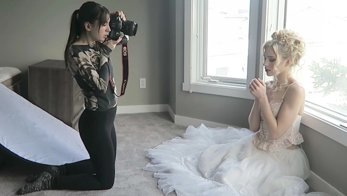 Watch Natural Light Backlit Photoshoot, Behind The Scenes on YouTube.