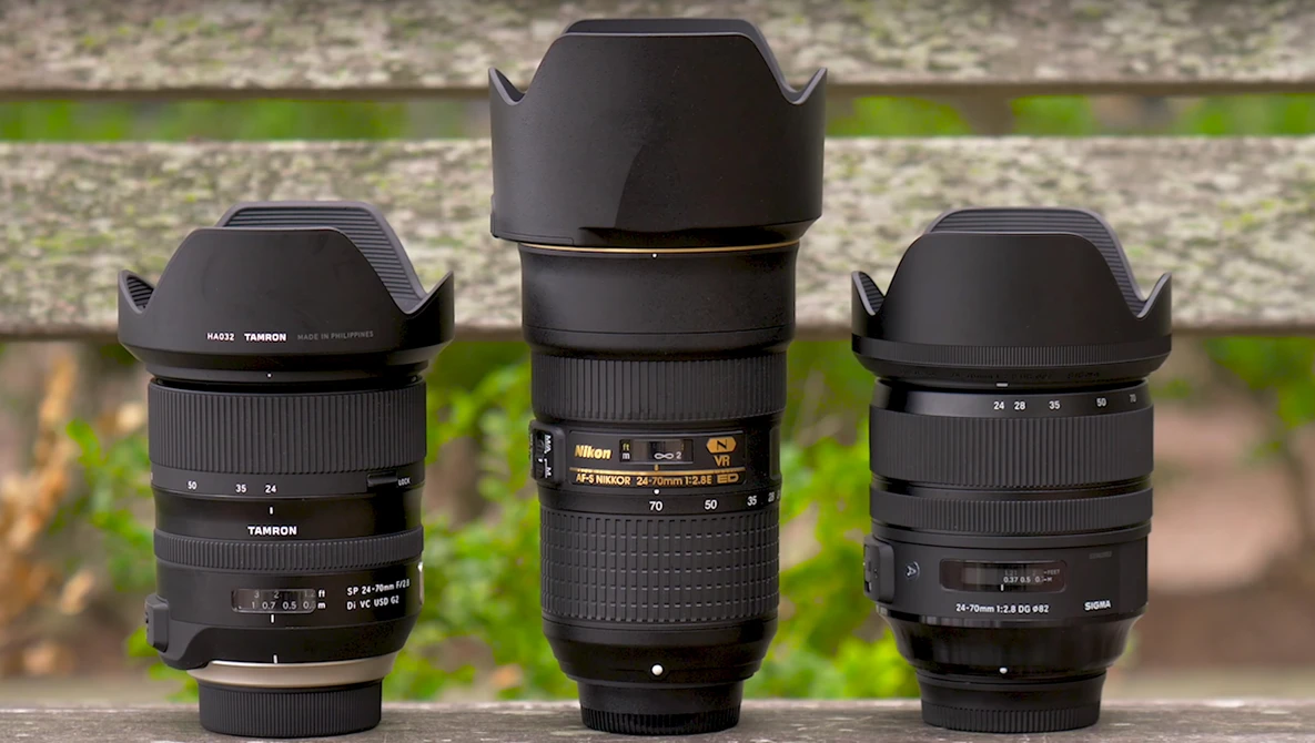 Watch The Best 24-70mm f2.8 Lens You Can Buy on YouTube.