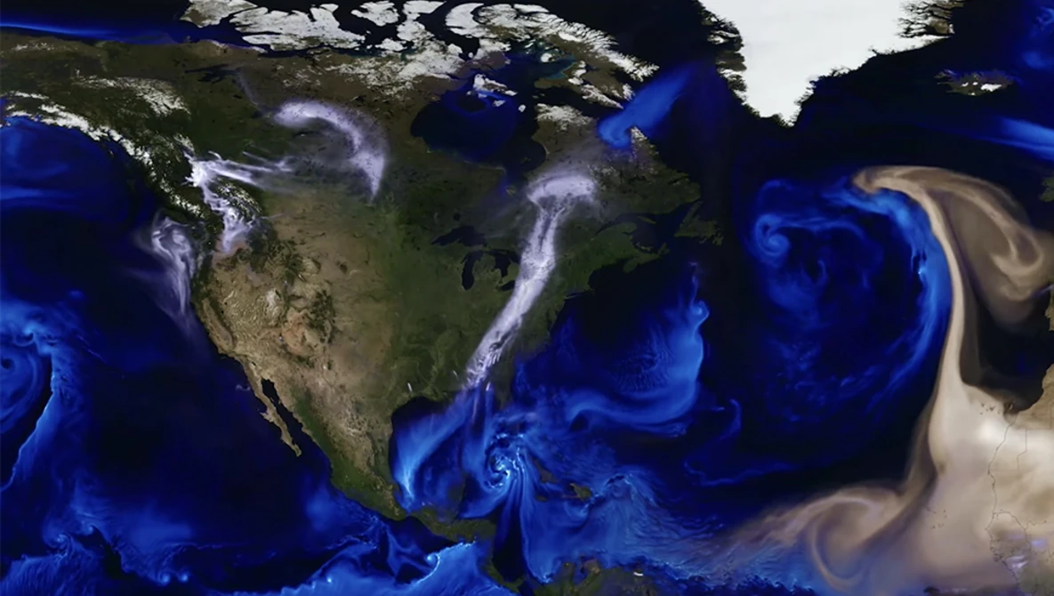 Watch 2017 Hurricanes and Aerosols Simulation on YouTube.