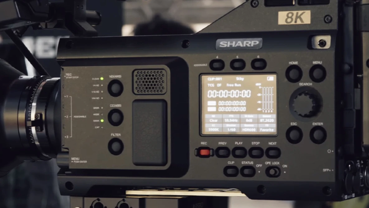 Watch The Sharp 8K Camera - First Look at the 8C-B60A on YouTube.