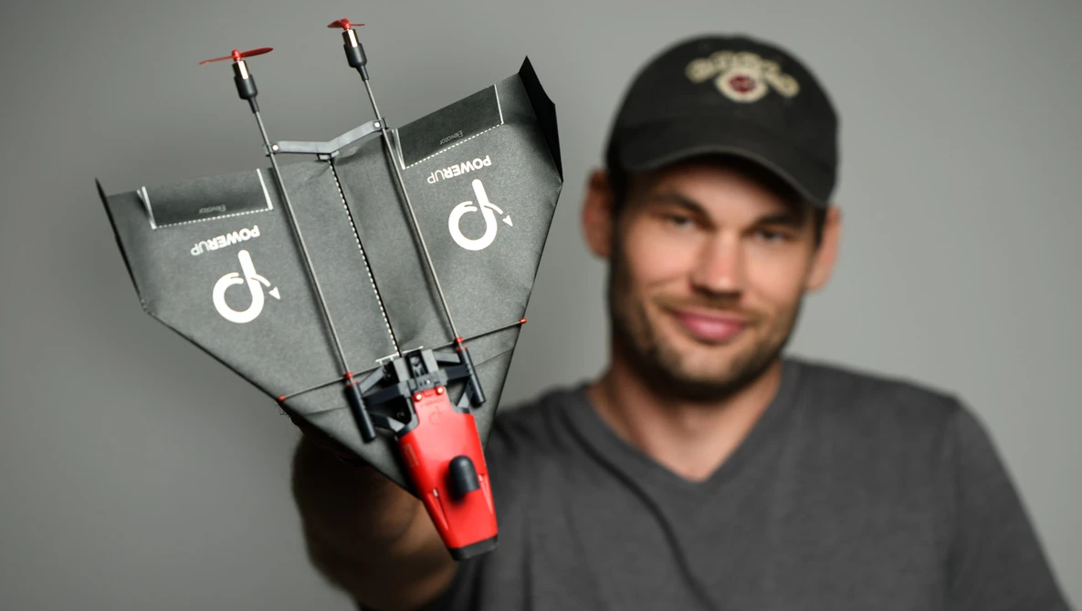 Watch Battery Powered Paper Airplane on YouTube.