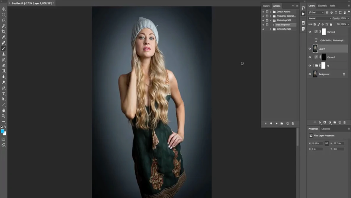Watch SHARPEN Photos in Photoshop using secret High Pass Mask on YouTube.