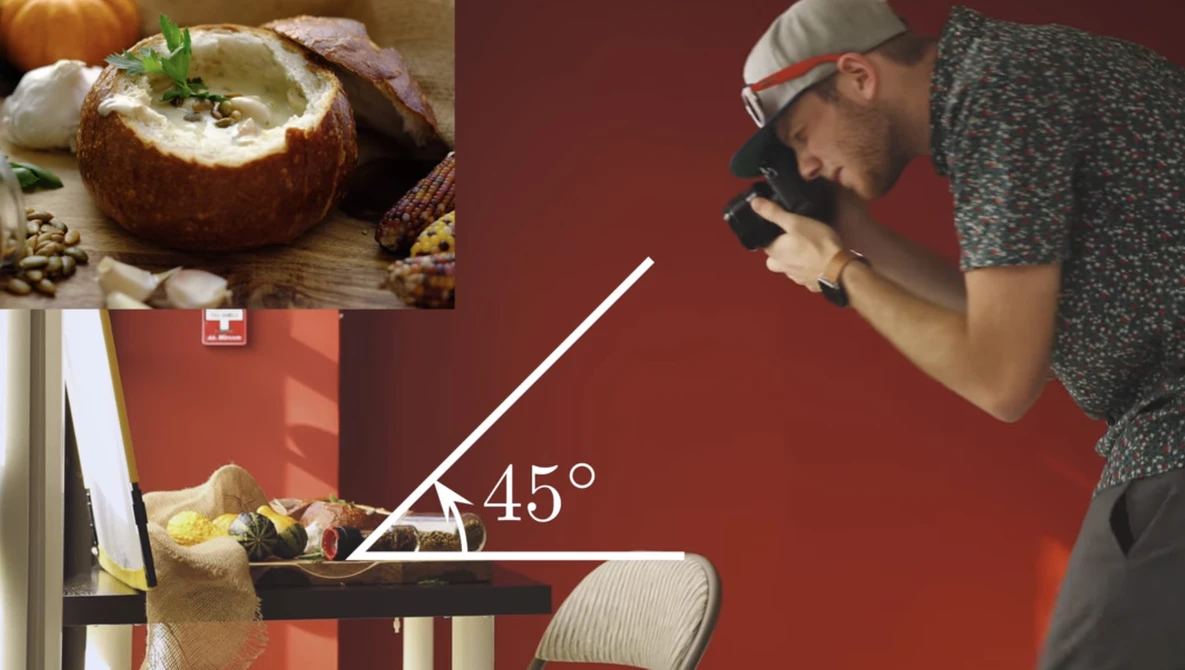 Watch How to photograph FOOD! 🍲 on YouTube.