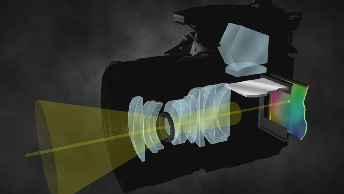 Watch How a DSLR Camera Works on YouTube.