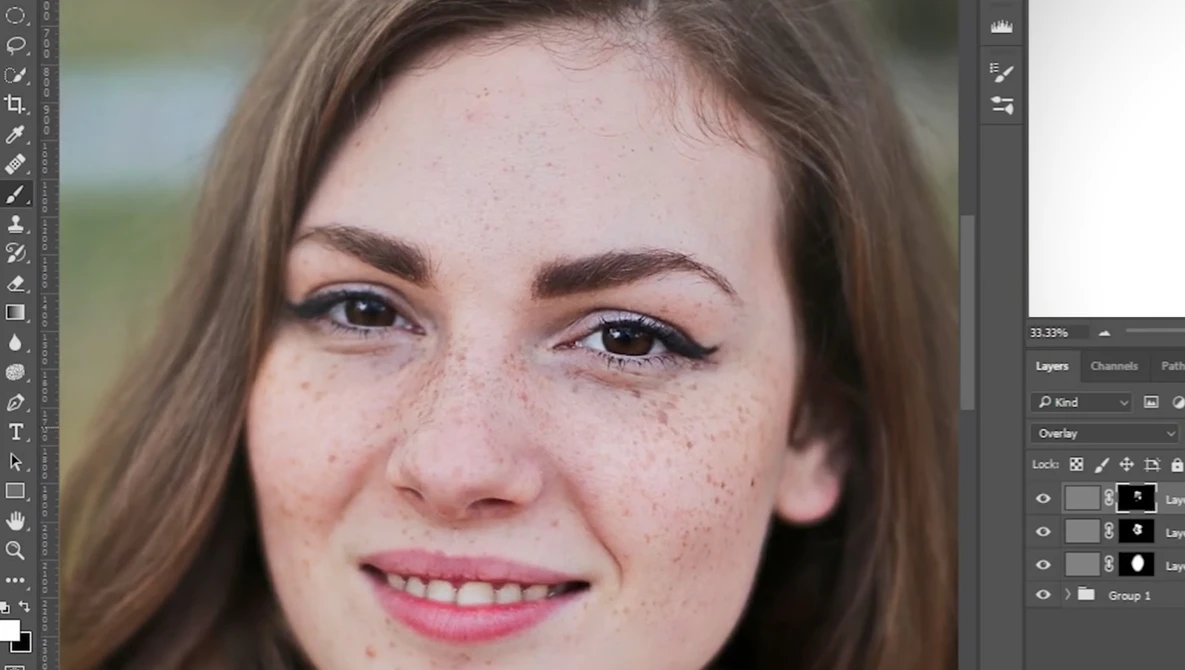 Watch How to Create the Sharpest Portraits in Photoshop! on YouTube.