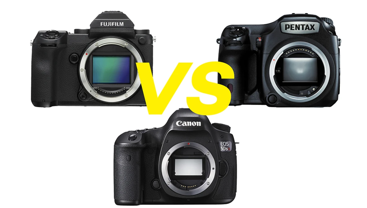 Watch Fujifilm GFX 50s vs Canon 5DSR vs Pentax 645z: Battle of the 50s on YouTube.