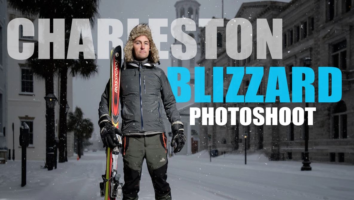 Watch Charleston Snow Storm Photoshoot on YouTube.