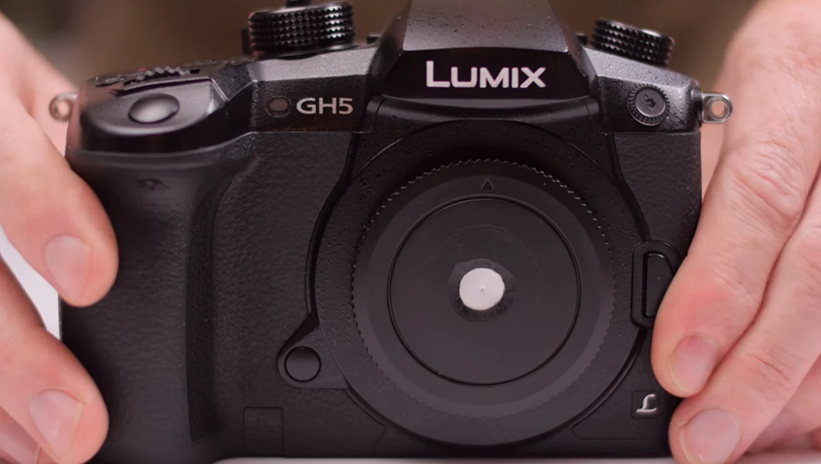 Watch How to Make Your Own Pinhole Camera Lens on YouTube.