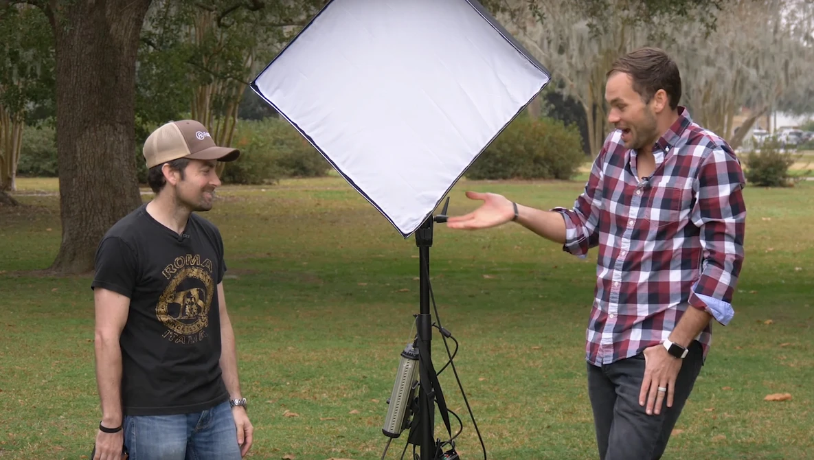 Watch Lighting an outdoor portrait with an LED Panel on YouTube.