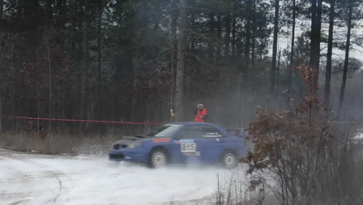 Watch 2018 Sno*Drift Rally Accident on YouTube.
