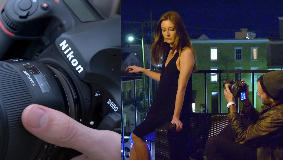 Watch Shooting At Night With a 35mm f/1.8 Prime on YouTube.