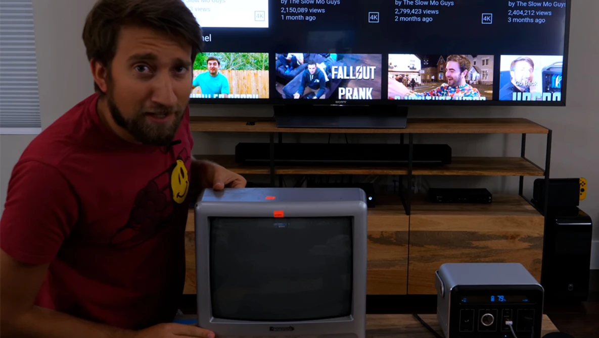 Watch How a TV Works in Slow Motion - The Slow Mo Guys on YouTube.