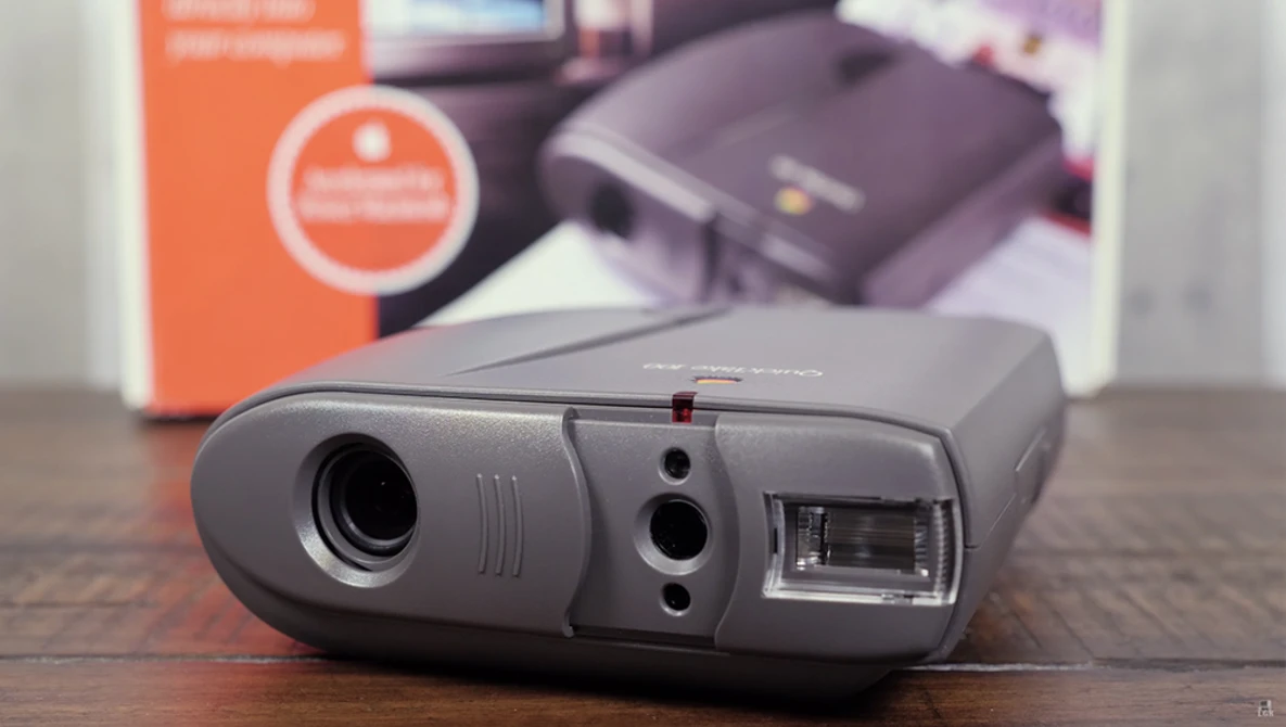 Watch Apple QuickTake 100: 1994 Digital Camera Experience on YouTube.