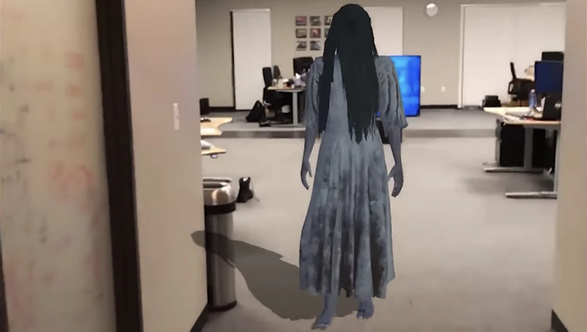 Watch The Ring brought to life in AR on YouTube.