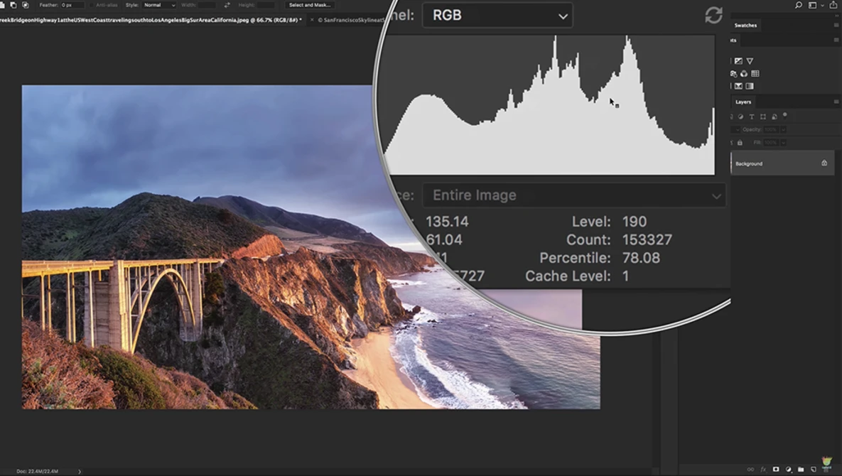Watch Understand the Histogram (VERY IMPORTANT) on YouTube.