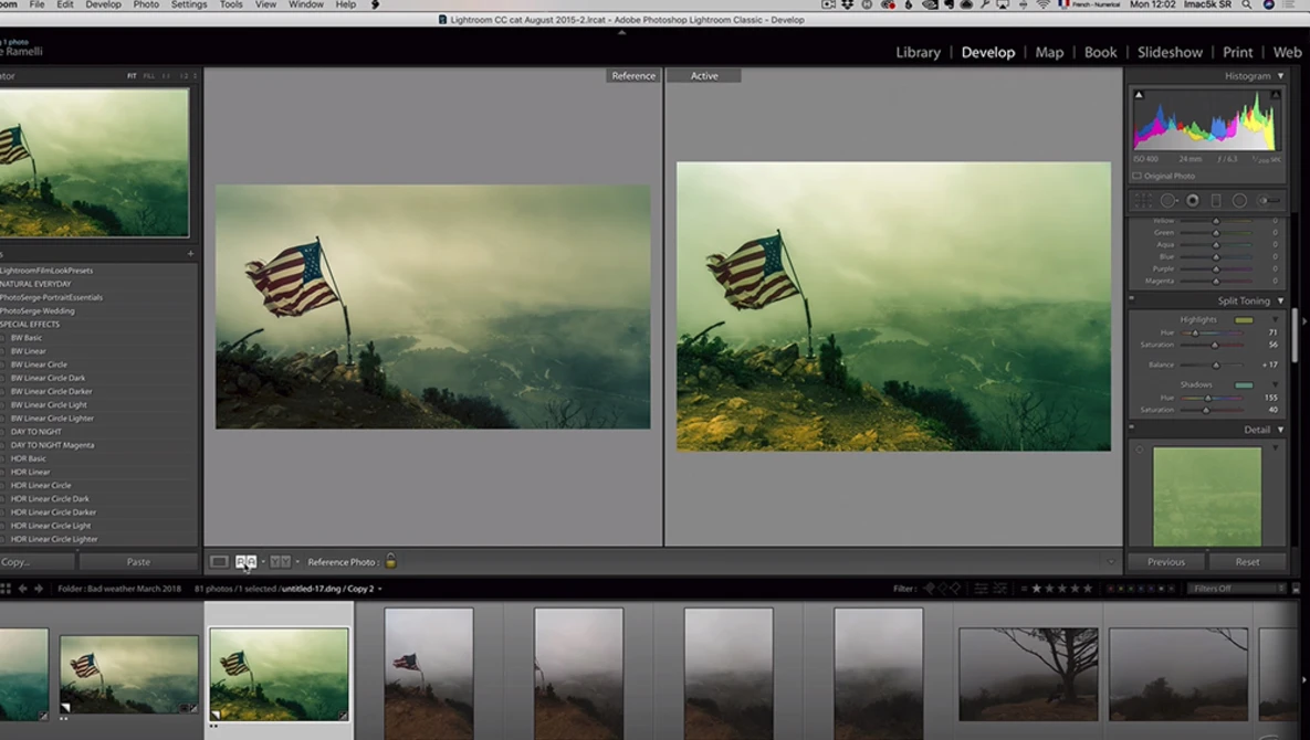 Watch Turn Bad Weather into an Amazing Photo! Lightroom CC Tutorial! on YouTube.