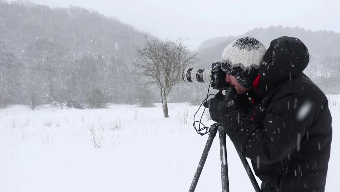 Watch Photography in a Sub Zero Blizzard on YouTube.