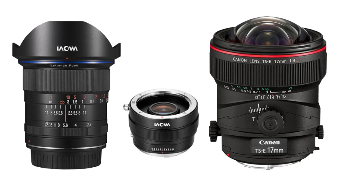 Watch Laowa 12mm f2.8 w/ Magic Shift Adapter vs Canon 17mm Tilt Shift on YouTube.