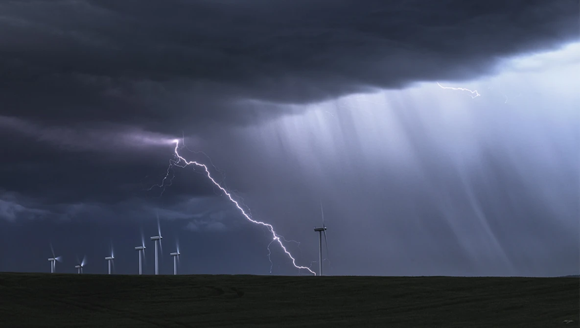 Watch Chasing Storms - tips for photographing lightning on YouTube.