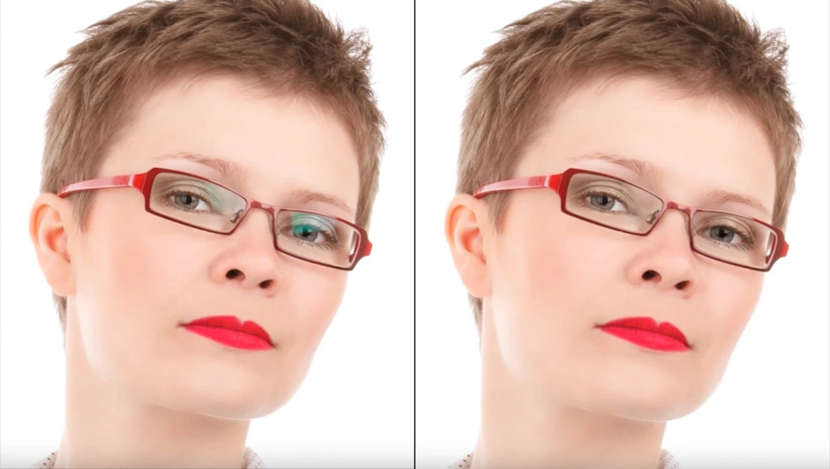 Watch Remove Glare From Glasses Without Replacing or Cloning in Photoshop on YouTube.