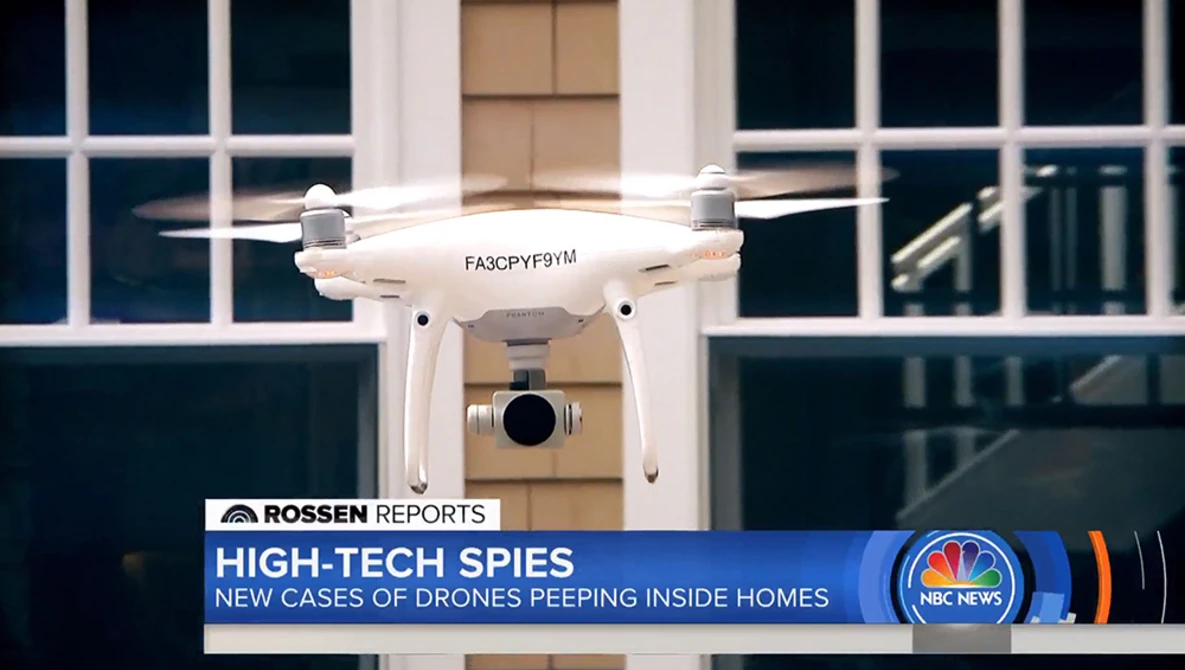Watch How Peeping Drones Could Be Spying On You Without You Knowing It | TODAY on YouTube.