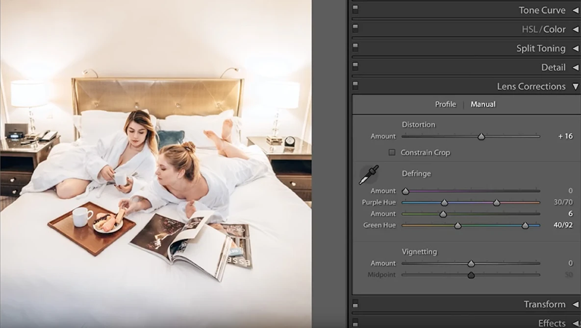 Watch How to use LENS CORRECTIONS in LIGHTROOM on YouTube.