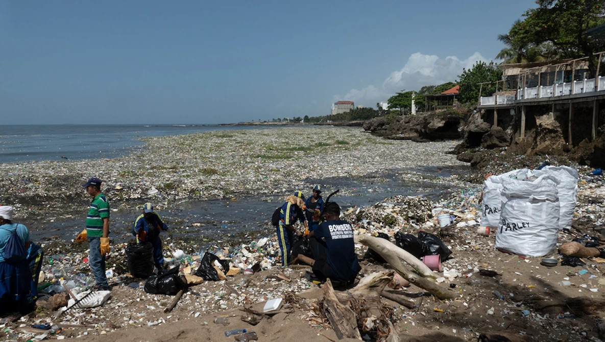 Watch PLASTIC EMERGENCY IN SANTO DOMINGO on YouTube.