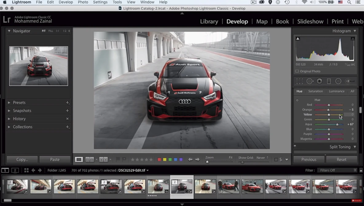 Watch Transform your car photos with these simple tricks in Photoshop & Lightroom (Audi RS3 LMS) on YouTube.