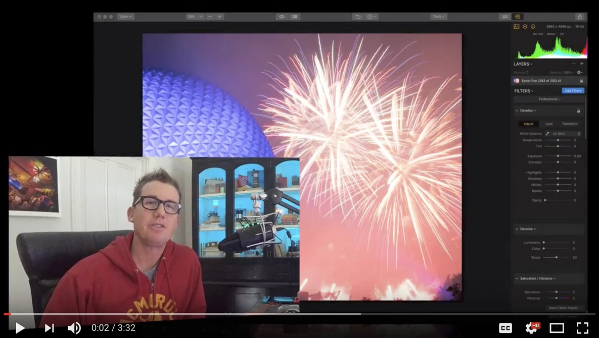 Watch Luminar Quick Tip -  Giving Fireworks Some Pop | Trey Ratcliff on YouTube.