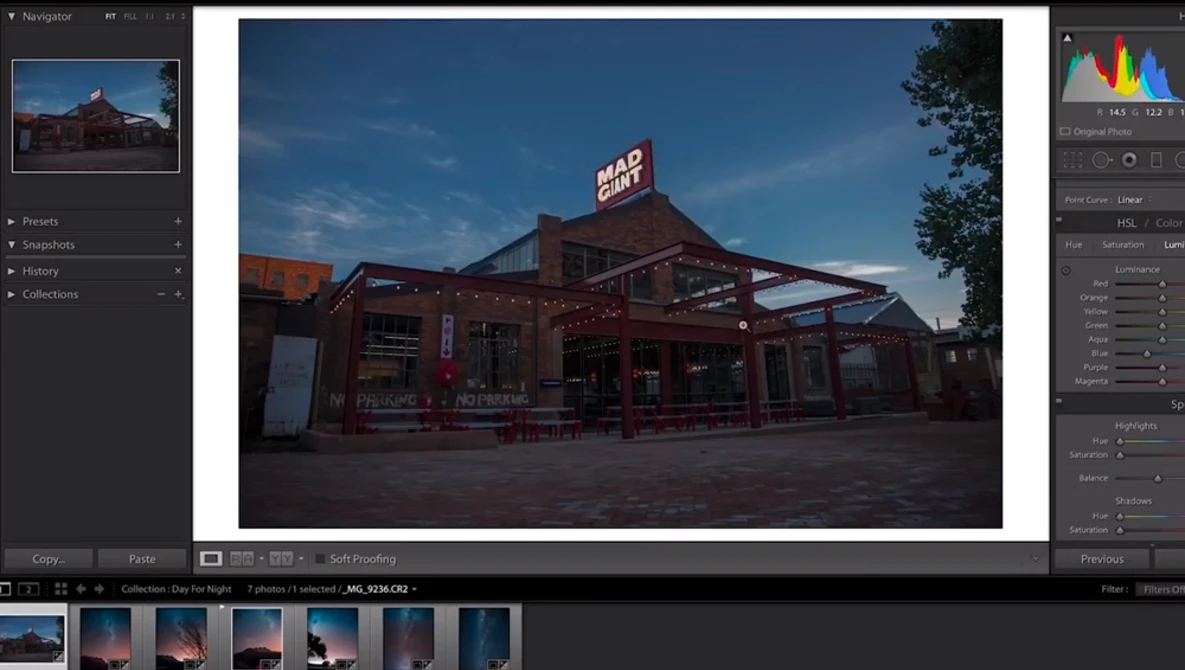 Watch Turn your DAY PHOTOS into NIGHT! on YouTube.