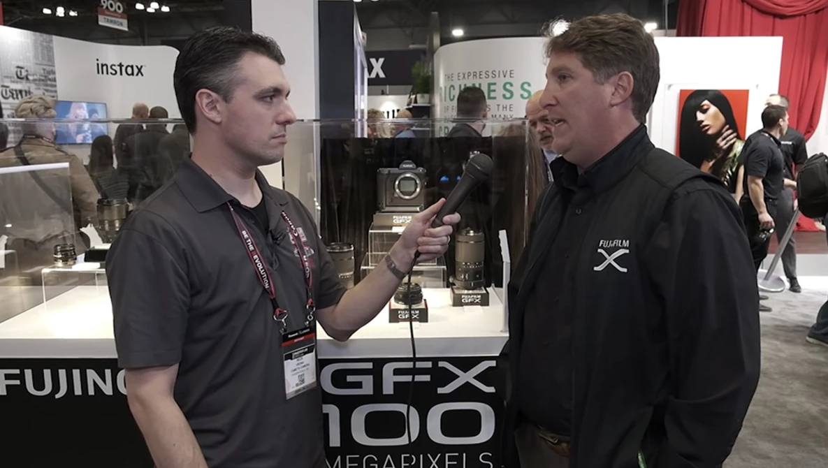 Watch PhotoPlus Expo 2018 - Fujifilm 100-Megapixel Medium Format Camera & 33mm f/1 X-Mount Lens on YouTube.