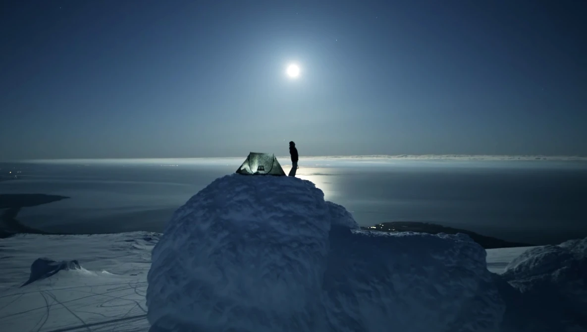Watch Epic NIGHT drone videography on Snæfellsjokull on YouTube.