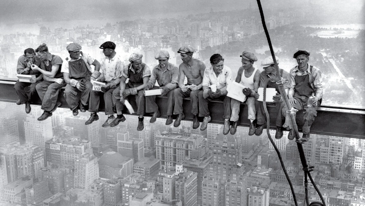 Watch Lunch Atop A Skyscraper: The Story Behind The 1932 Photo | 100 Photos | TIME on YouTube.