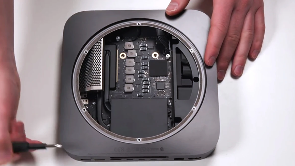 Watch Can You Upgrade the 2018 Apple Mac mini?! - RAM Upgrade Tutorial and Teardown on YouTube.