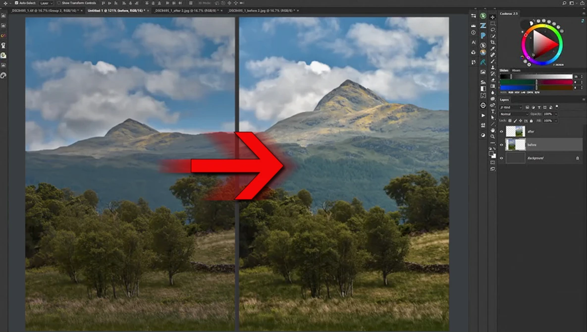 Watch Save Your Scene with Free Transform in Photoshop on YouTube.