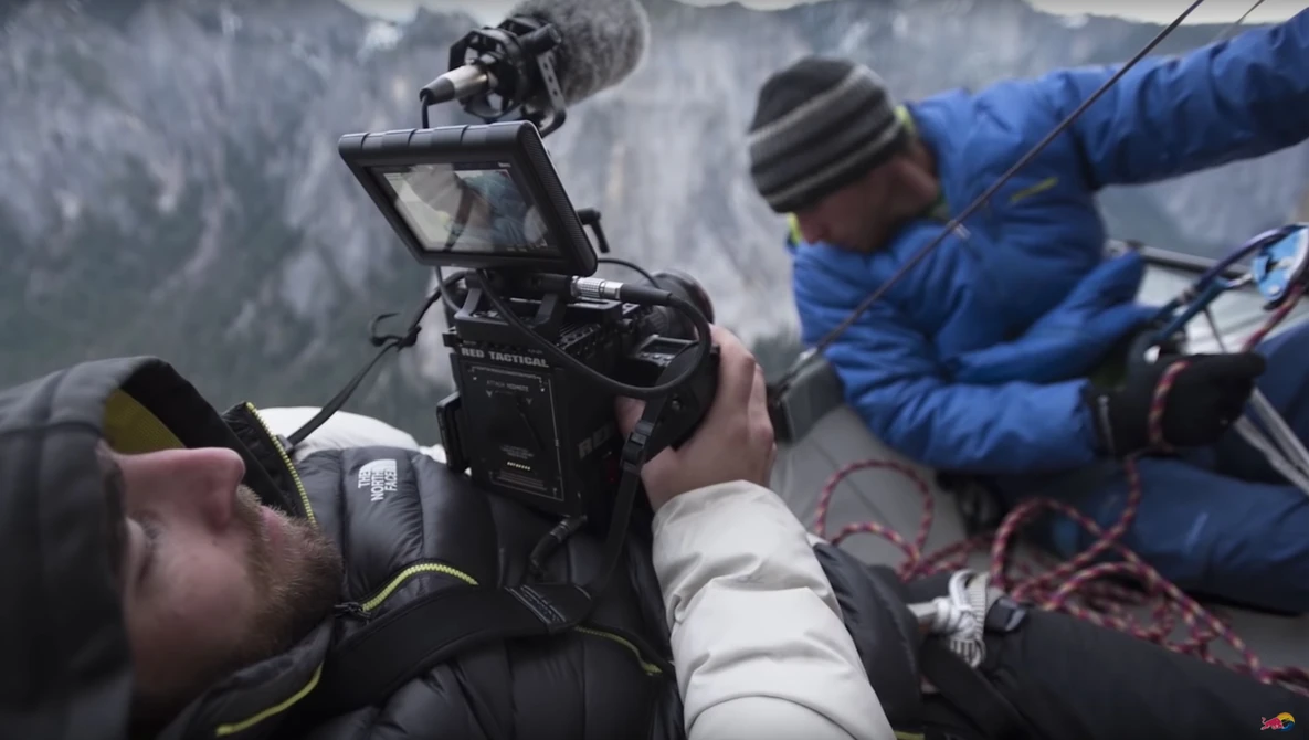 Watch Behind The Scenes Of The Dawn Wall Film on YouTube.
