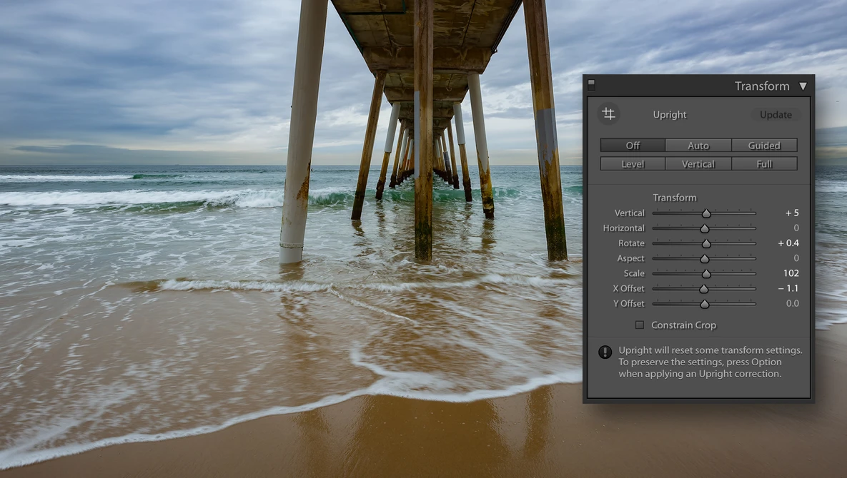 Watch Episode 023 – Lightroom Tutorial | Transform Instead of Crop on YouTube.
