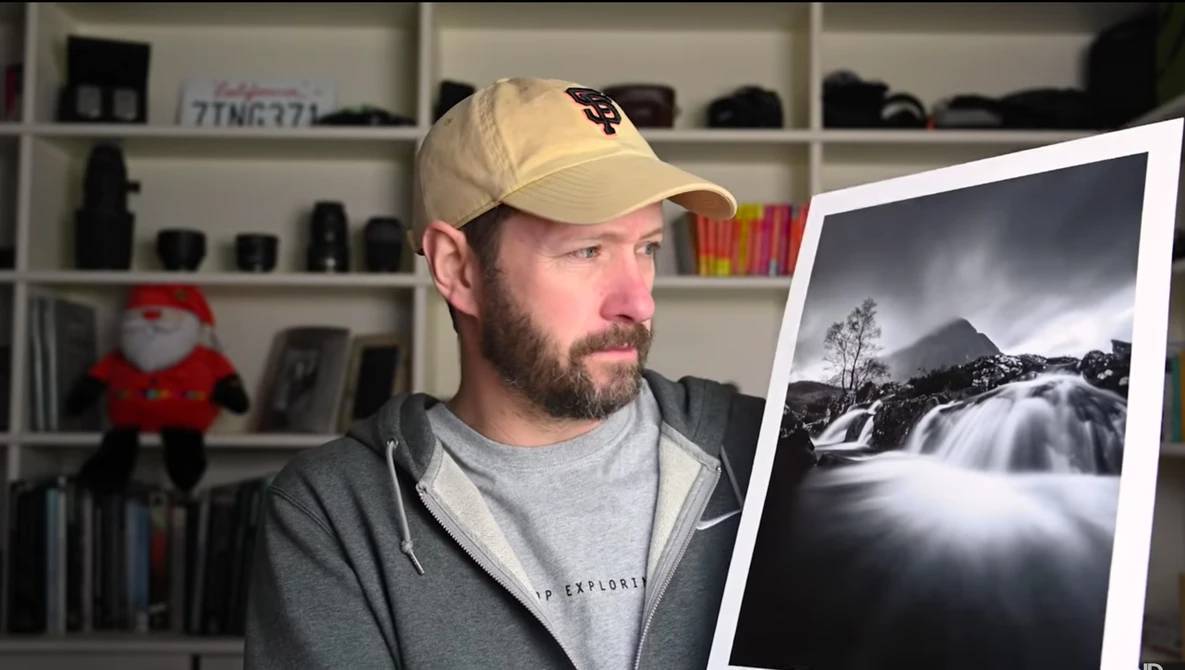 Watch HOW TO take a LONG EXPOSURE B&W photo (inc. editing and printing) on YouTube.