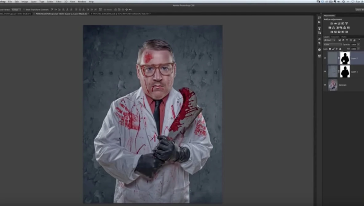 Watch PHOTOSHOP TUTORIAL: Matching Foreground and Background #26 on YouTube.