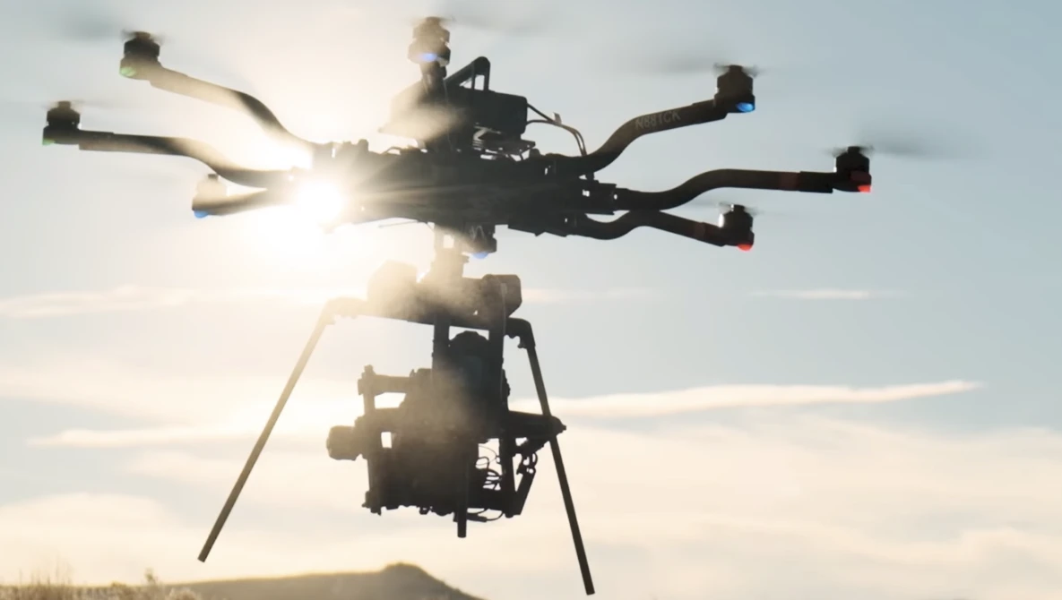 Watch DJI Pro vs Real Professional Cinema Drone on YouTube.