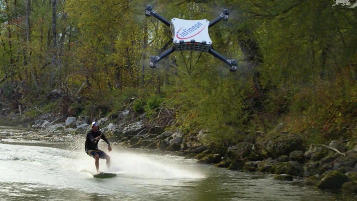Watch Drone Wakeskating In Slovenia on YouTube.