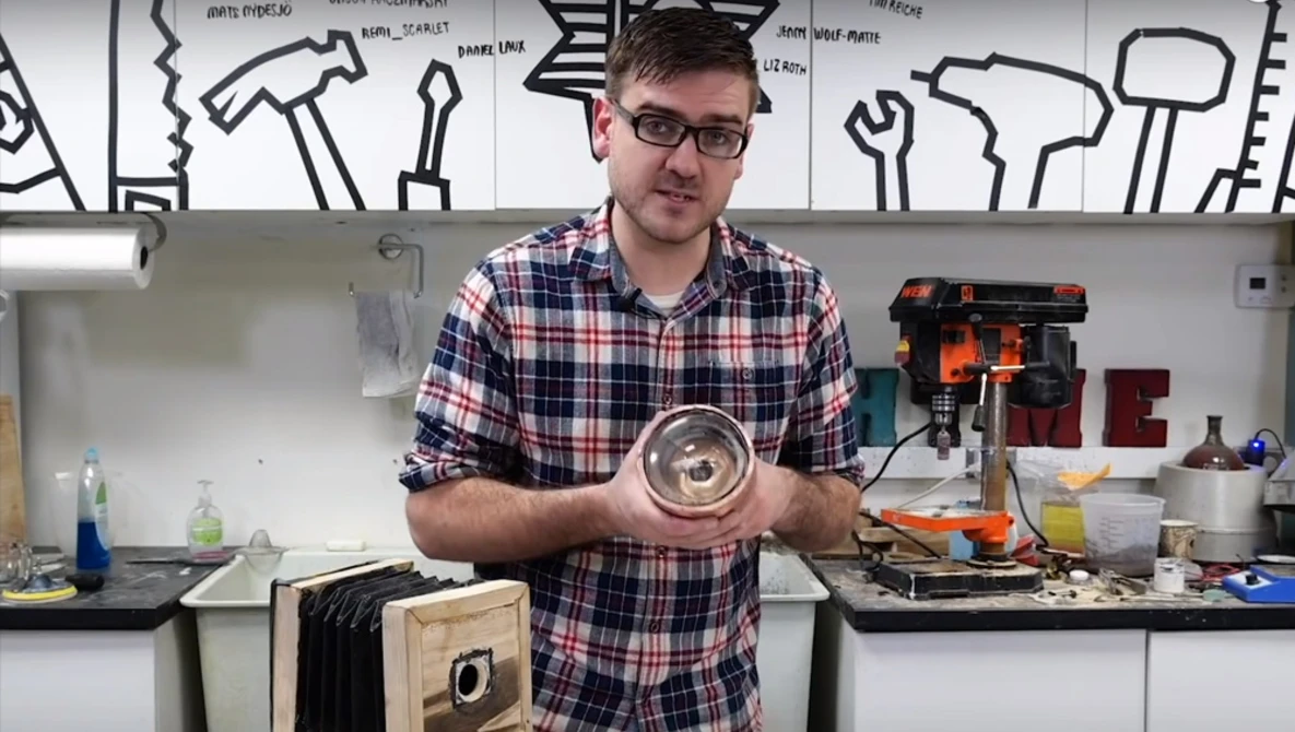 Watch CAMERA LENS Made from Sand and Rocks on YouTube.