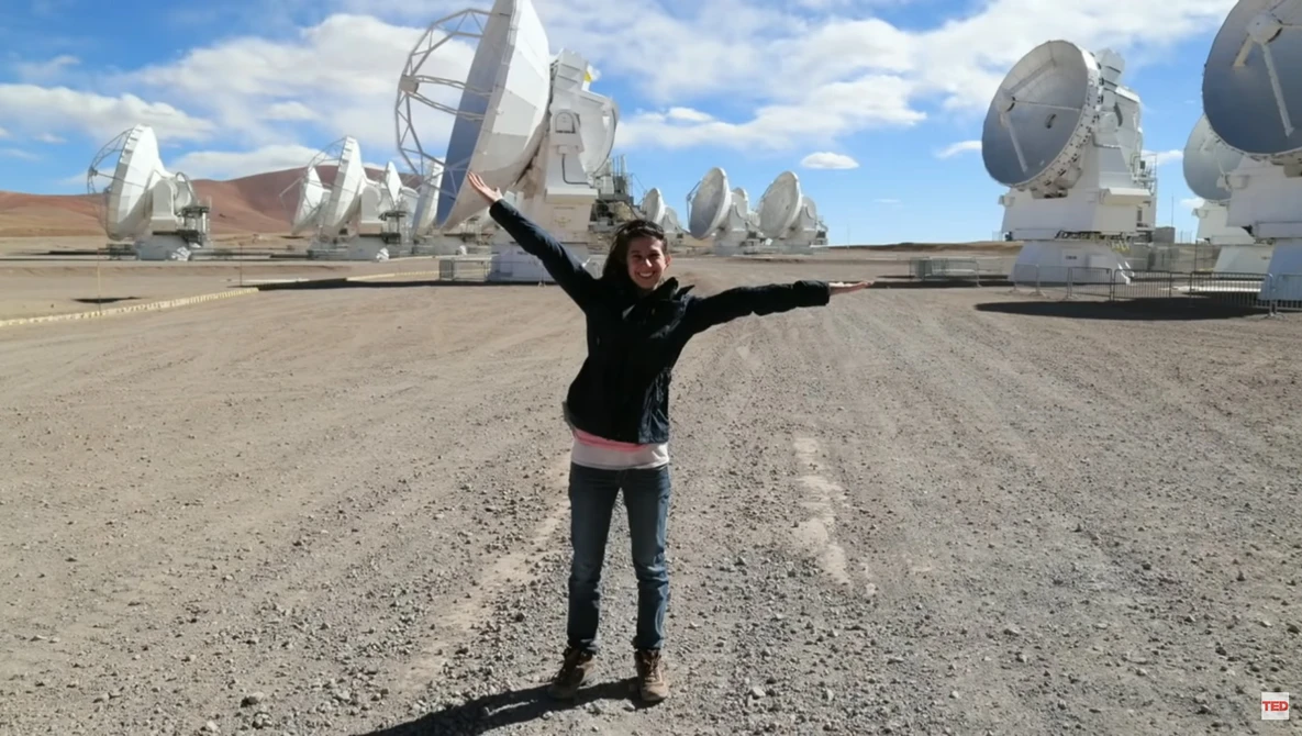 Watch How to take a picture of a black hole | Katie Bouman on YouTube.