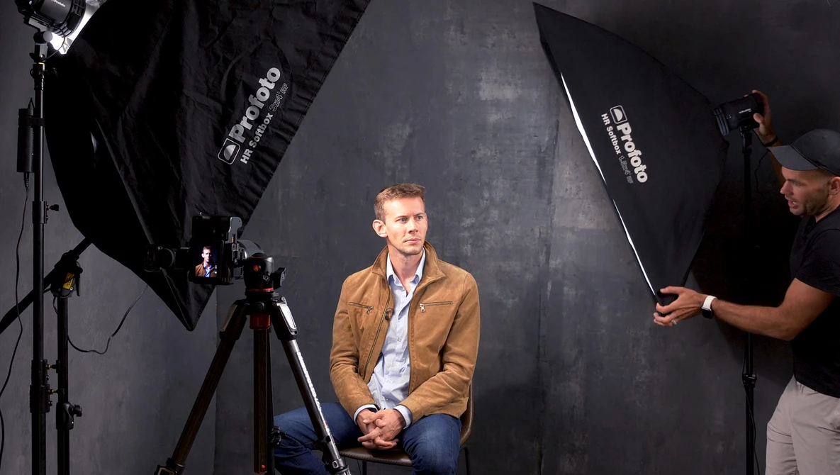 Watch 2 Portrait Lighting Setups For Men on YouTube.