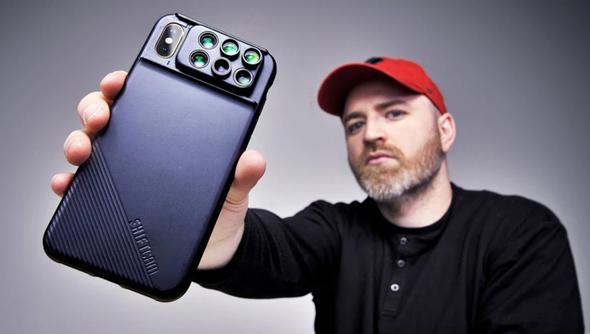 Watch A Wild Smartphone Contraption Appears... on YouTube.