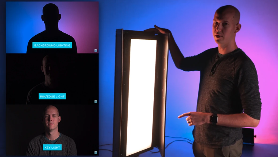 Watch Studio Lighting Breakdown: Interviews and Talking-Head Videos on YouTube.
