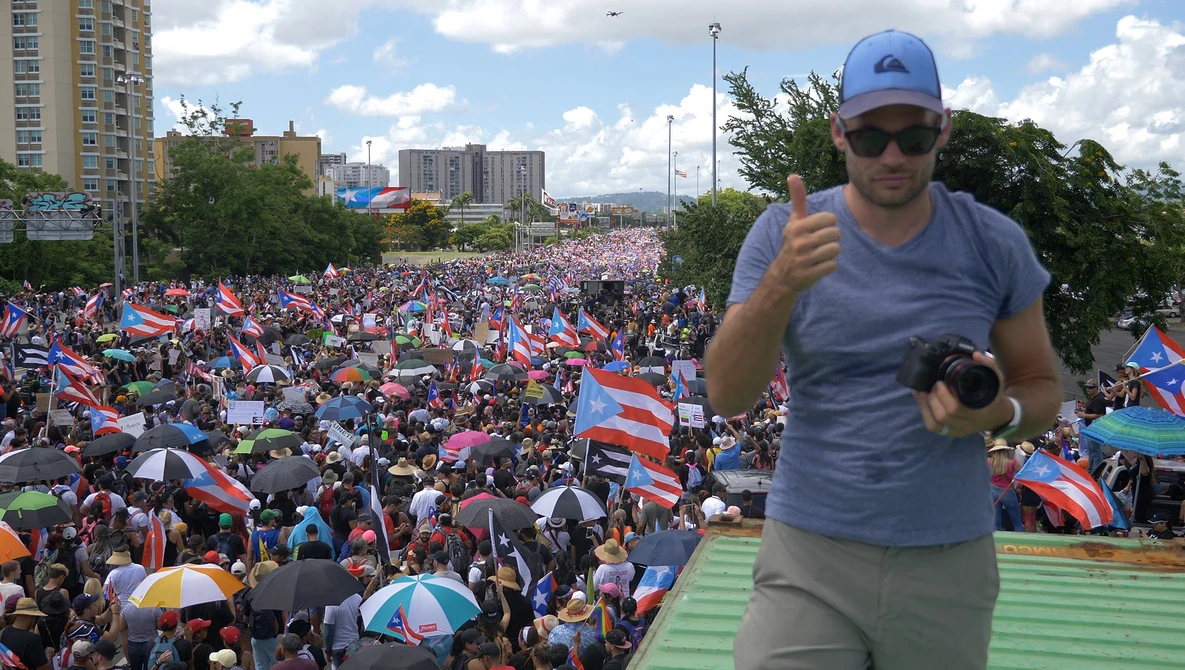 Watch Photographing Puerto Rico's Largest Protest Ever on YouTube.