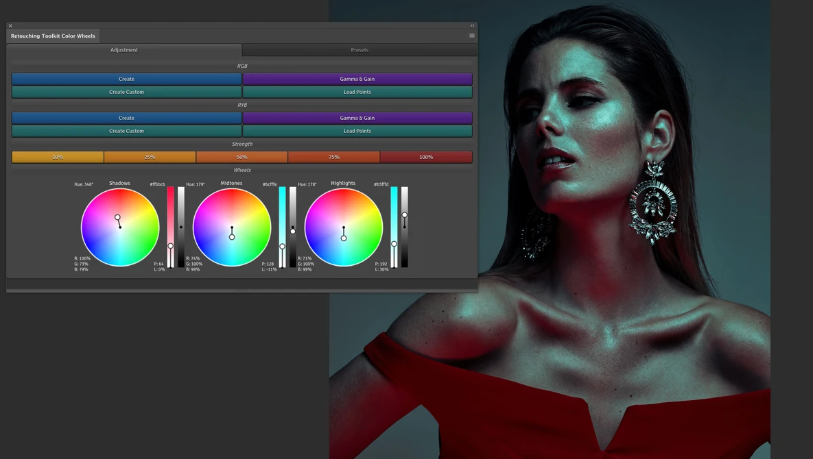 Watch Photoshop Color Wheels! on YouTube.