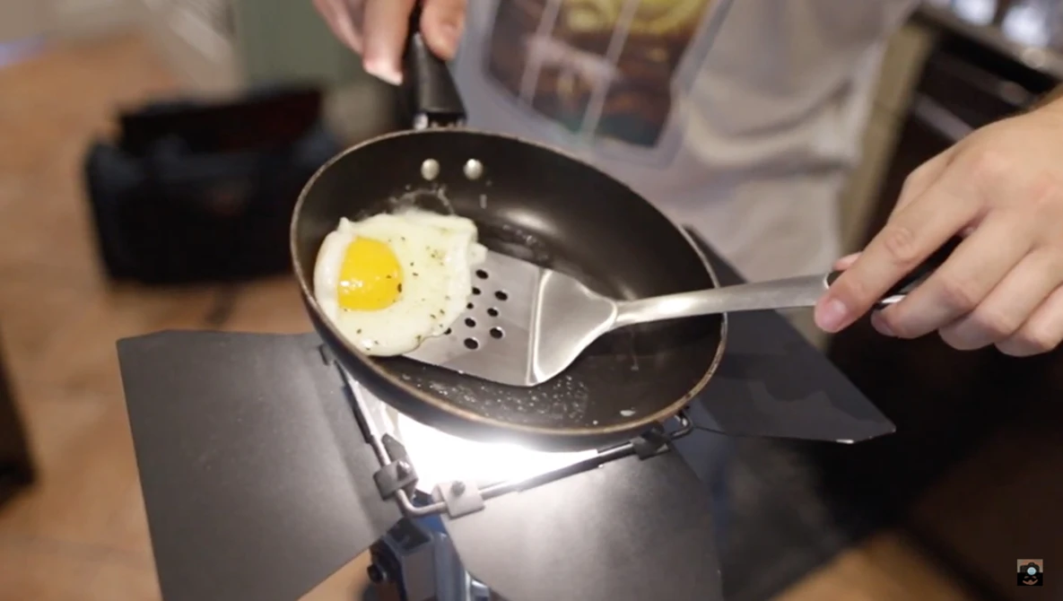 Watch COOKING BREAKFAST WITH ARRI FRESNEL LIGHTS | STUPID PHOTO CHALLENGE on YouTube.