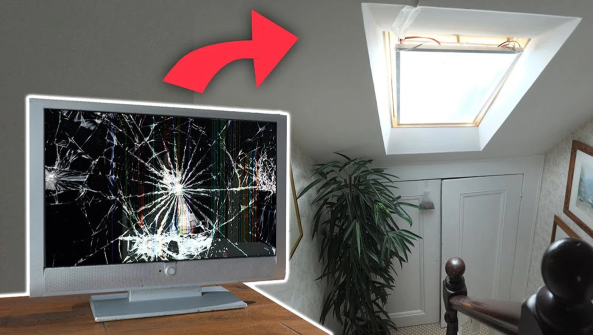 Watch Turning Smashed TVs into Realistic Artificial Daylight on YouTube.